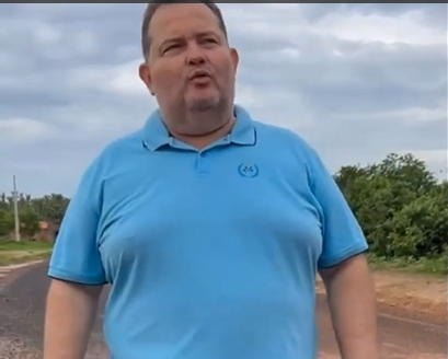 Vereador Júnior Mota comemora asfaltamento da estrada que liga Novo Nilo ao povoado Liberdade em União (PI)